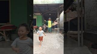 FROG ATTACKS TODDLER Toddler Gets Even shorts funny viral comedy [upl. by Flanders]