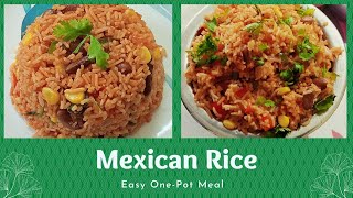 Mexican Rice  Easy one pot meal  How to make mexican rice  Spanish Rice  Anus Samaiyal Arai [upl. by Ennaeel470]