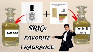 SRKs favorite fragrancesTamdao and dunhill icon absolute alfred [upl. by Anuahsat799]