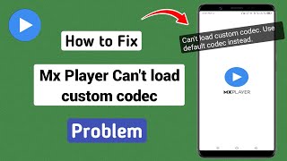MX Player Cant load custom codec Problem AIO NEON TEGRA 3 [upl. by Attennek]