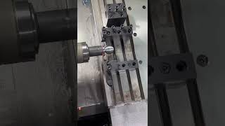 CNC PROFILE TURNING WITH GROOVING TOOL cnc turning manufacturing like share [upl. by Daggna]