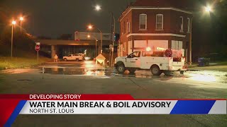 Precautionary boil advisory issued for parts of St Louis [upl. by Derayne]