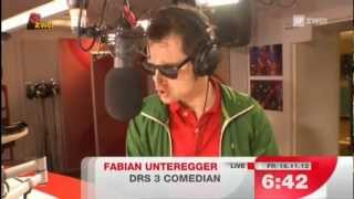 «Zum Glück ist Freitag» vom 16112012 12  Comedy mit Fabian Unteregger  SRF [upl. by Adnorehs]