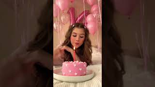 14🎂 миланахаметова tiktokvideo happybirthday [upl. by Alakcim]