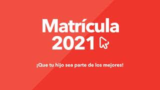 Colegio Trilce  Matrícula 2021 [upl. by Ahsiema]