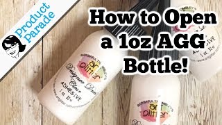 How to Cut the Tip of a 1oz Art Glitter Glue Bottle [upl. by Niledam]