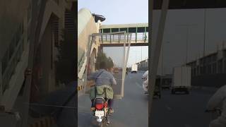 one hand drive bike very dangerous 😮 [upl. by Mode]