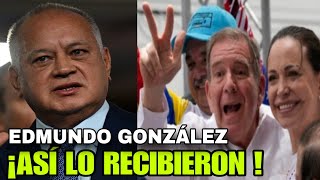 EDMUNDO GONZÁLEZ  REGRESA A VENEZUELA 🇻🇪 TIEMBLA DIOSDADO [upl. by Judas]