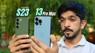 Samsung S23 vs iPhone 13 Pro Max Camera Test 🔥 Chhotu vs Motu [upl. by Tarsus]