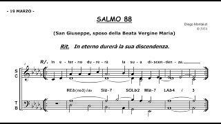 SAN GIUSEPPE 19 MARZO  SALMO 88 In eterno durerà la sua discendenza [upl. by Sadoff]