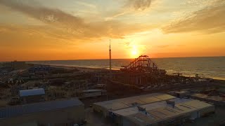 Sunrise Over Moreys Surfside Pier [upl. by Lliw]