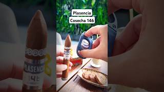 🌤️💨Toasting a PLASENCIA Cosecha 1️⃣4️⃣6️⃣👌cigar cigars cigarlife asmr shorts lighter [upl. by Affay633]