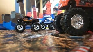 Monster Truck Show  Bigfoot Truck  KINDERFILM DEUTSCH Cars Monstertruck Finn Mc Missile Trucks [upl. by Eluj]