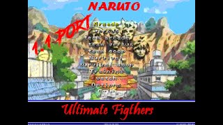 Naruto Ultimate Fighters port Gameplay video  download link [upl. by Alden861]