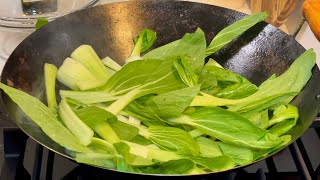 HOW TO COOK QUICK AND EASY STIR FRY BOK CHOY l BABY BOK CHOY RECIPE l STIR FRY [upl. by Schram]