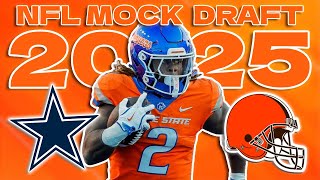 2025 NFL Mock Draft  2 FULL ROUNDS [upl. by Catrina207]