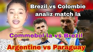 Bresil vs Colombie 2 Gwo problem Brezil Argentine vs Équateur compos probable [upl. by Kellby]