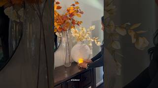 DIY plaster vase Fall Decor diycrafts diydecor plasterdesign diyvase [upl. by Ulrikaumeko]