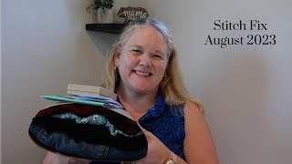 Stitch Fix Unboxing August 2023 [upl. by Ahsiekrats716]