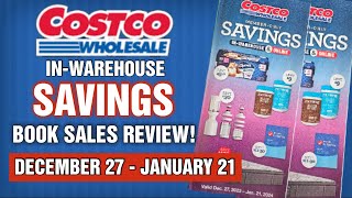 COSTCO NEW INWAREHOUSE SAVINGS SALE BOOK REVIEW for JANUARY 2024 🛒 [upl. by Niras71]