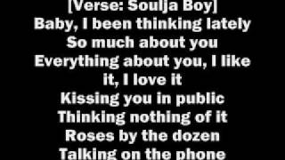 Kiss Me Thru The Phone Lyrics Soulja Boy [upl. by Norreht]