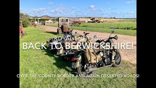 Royal Enfields Day Out Berwickshire Pt 1 of 3 [upl. by Airamak]