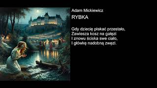 Adam Mickiewicz  RYBKA [upl. by Leile]