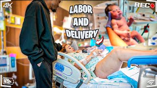 LABOR AND DELIVERY VLOG RAW amp REAL 39WEEK INDUCED [upl. by Zakarias]