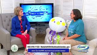 TALK OF THE TOWN  Natalie Harvey Hilton Head Island Lantern Parade 2024  Culture HHI  WHHITV [upl. by Avon]