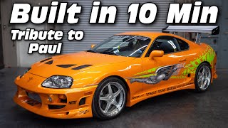 Fast amp Furious Supra Built In 10 Mins  90 Unseen Footage [upl. by Lanuk752]