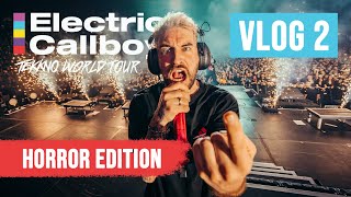 Electric Callboy  HORROR EDITION VLOG 2  Innsbruck Basel  Tekkno World Tour 2024 [upl. by Abeh44]