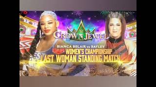 WWE crown jewel 2022 full and match cards ￼￼￼￼ [upl. by Hylton]