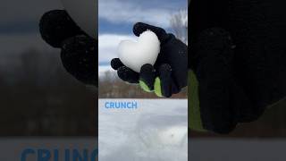 Listen to the crunch of the snow 🩵❄️ shorts [upl. by Koah]