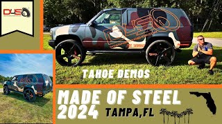 THE TAHOE MADE ITS ROUNDS IN TAMPA FLORIDA FOR MADE OF STEEL 2024 [upl. by Nwahsek950]