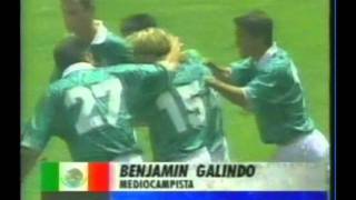 1997 October 5 Mexico 5El Salvador 0 World Cup Qualifieravi [upl. by Ecadnarb]