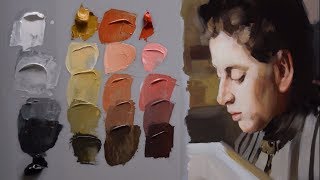 How to MIX Light Skin Colors  Zorns Palette  Full Demonstration [upl. by Jory551]