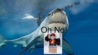 Playing classic shark bite on Roblox [upl. by Imoin972]