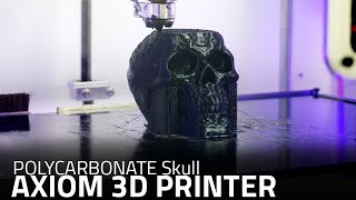 AXIOM 3D Printed Celtic Skull in Polycarbonate [upl. by Akiemahs567]