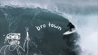 A 100 Authentic New Zealand Surf Film  Bro Town [upl. by Euqinomod558]