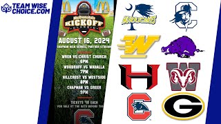 McDonald’s Kickoff Classic Jamboree at Chapman High School  SCHSL Football [upl. by Aihcats]