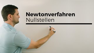 Newtonverfahren Newtonsches Näherungsverfahren Gleichungen lösen  Mathe by Daniel Jung [upl. by Jennie]