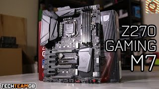 MSI Z270 Gaming M7 Motherboard Review [upl. by Ivon842]