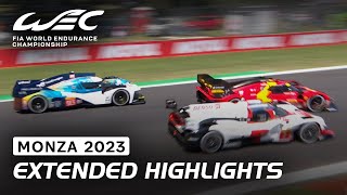 EXTENDED Race Highlights I 2023 6 Hours of Monza I FIA WEC [upl. by Wayland575]