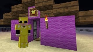 Minecraft  Fun with Dispensers [upl. by Aletha678]