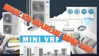 MISE EN MARCHE MINI VRF [upl. by Assirahs]