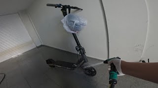 xiaomi 4 ultra scooterimi yıkadım I washed my scooter [upl. by Ramedlaw]