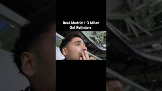 Gol Reijnders Real Madrid 13 Milan🔴⚫️🥹 futbol viralreels milan realmadrid viral champions [upl. by Eerhs]