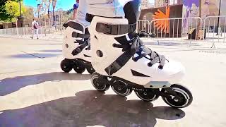 Patins Inline Revolt Branco TRAXART [upl. by Assirrac]