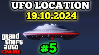 GTA 5 Online  UFO Location  19102024  Tag 5  Halloween 2024 [upl. by Nilahs]