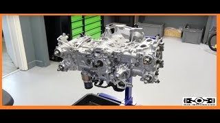 BoxerEngine assembly EJ20EJ25 SATISFYING l スバルエンジンを組み立てる l SubiPerformance [upl. by Abelard391]